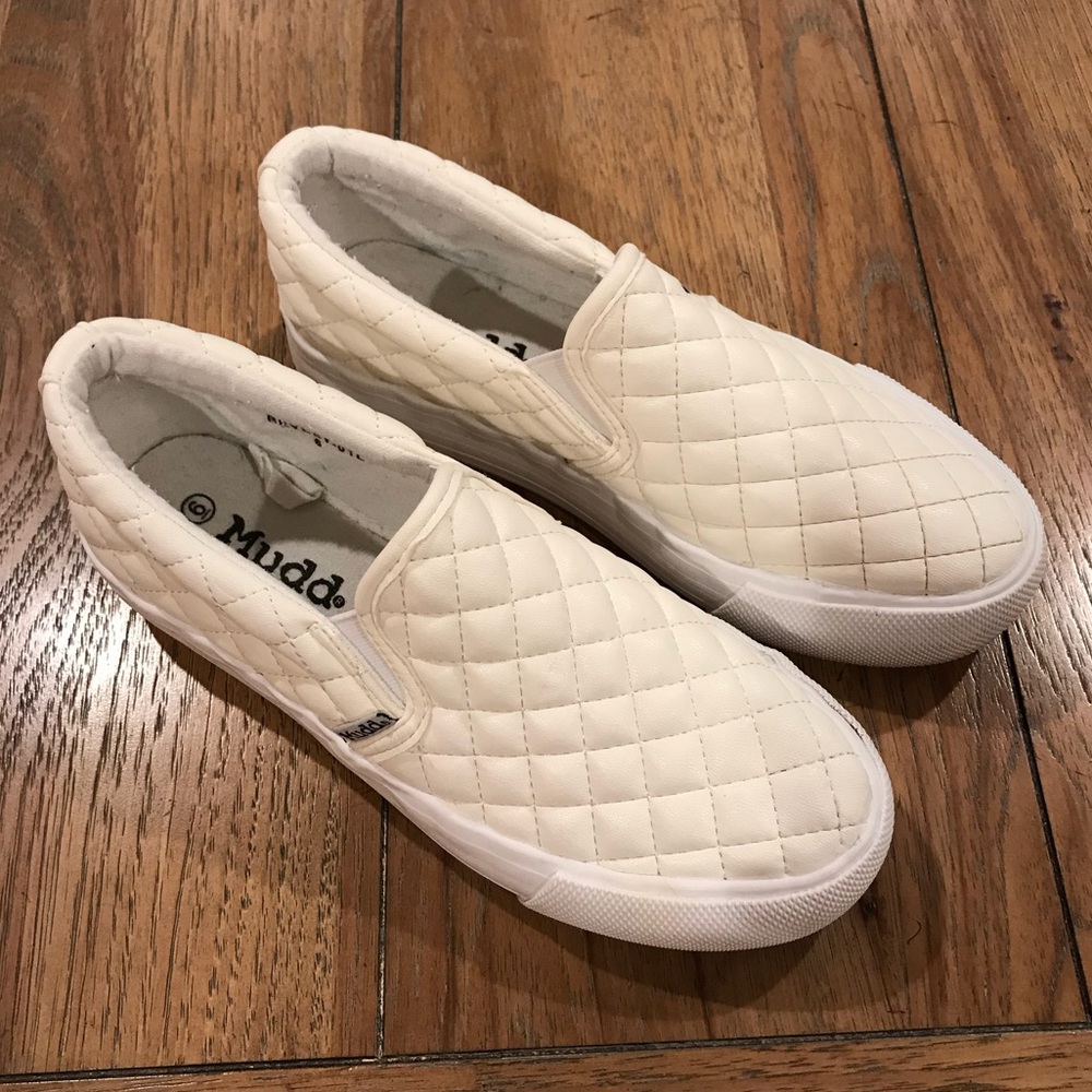 Mudd Slip On Quilted Sneakers Bayly 01L7 Style Thick Platform Size 6